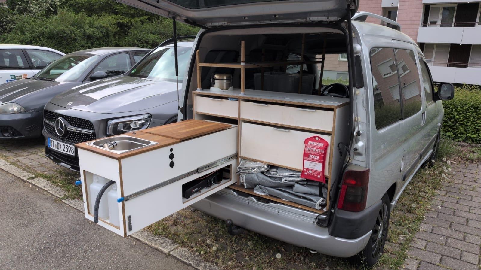 Citroën Berlingo 1.4 Tonic, Campingmobil