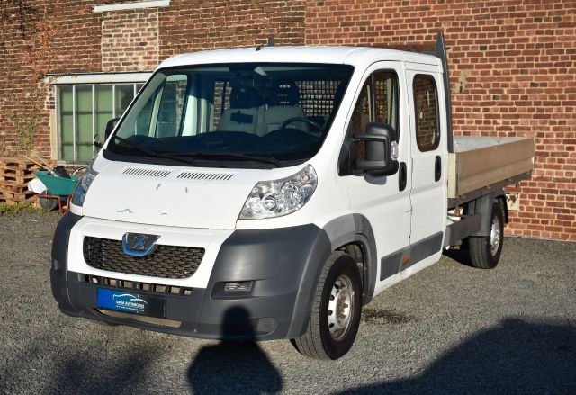 Peugeot Boxer PRITSCHE DOPPELKABINE 7SITZER LANG L4 AHK