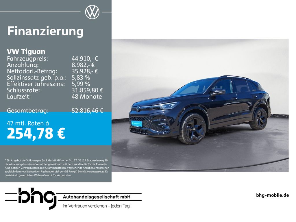 Tiguan 2.0 TDI SCR 4MOTION DSG R-Line Kamera