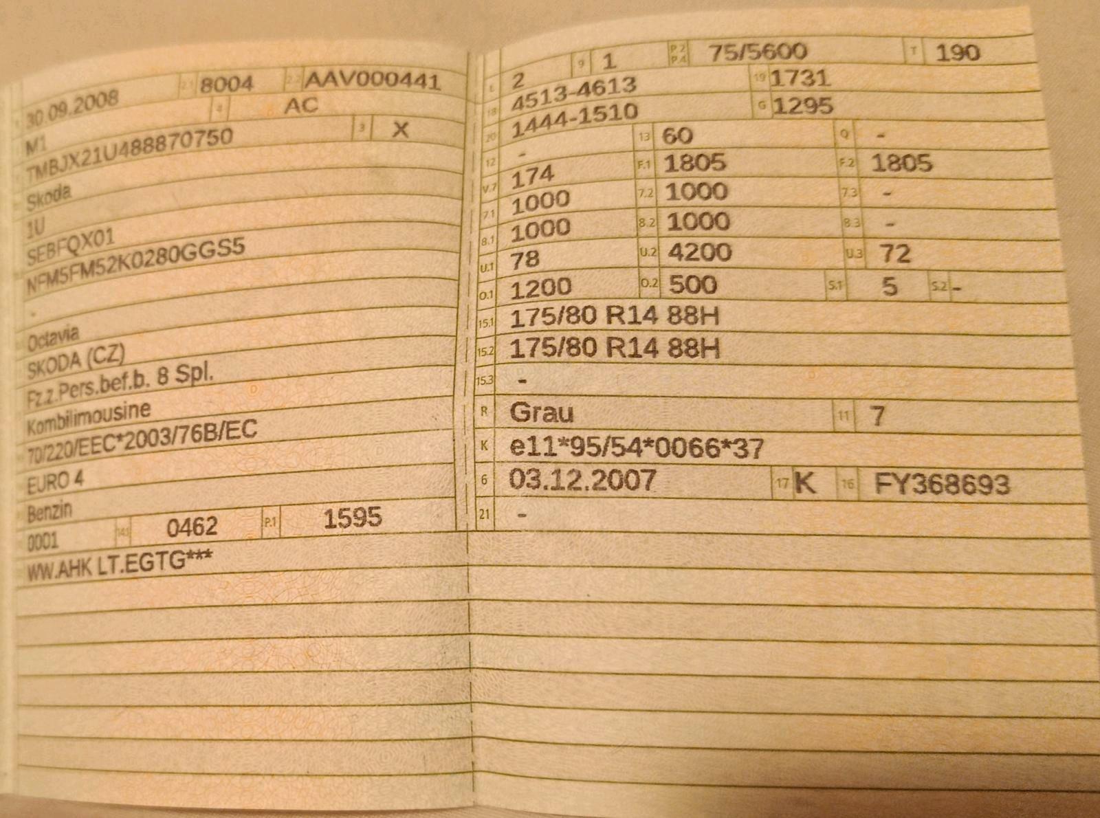 Skoda Octavia 2007 — photo 5