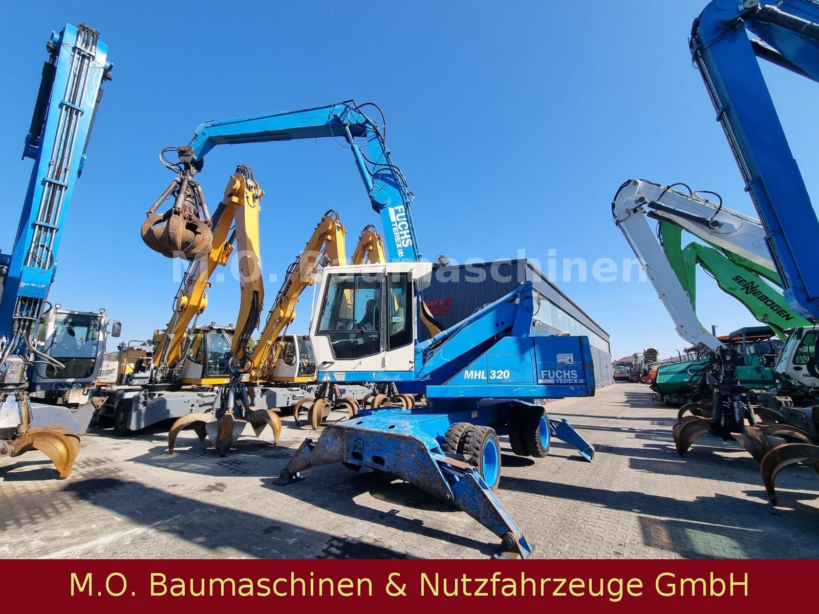 Fahrzeugabbildung Fuchs Terex MHL 320 / Polyp/ Liftkabine