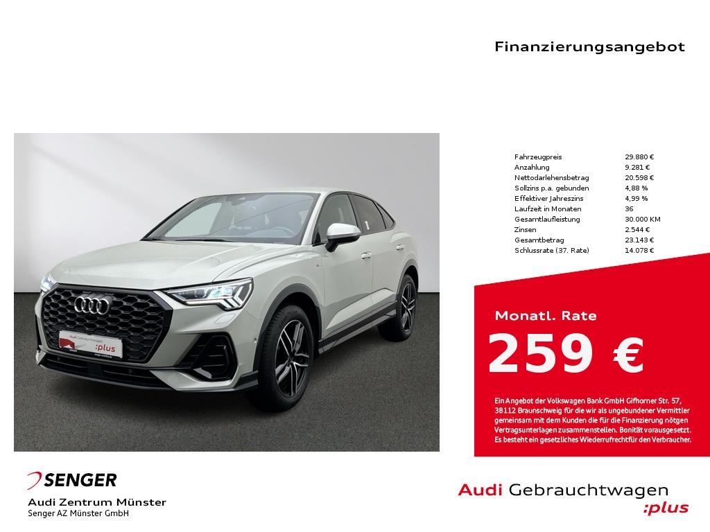 Audi Q3 Sportback 35 TFSI S line Matrix B&O AHK