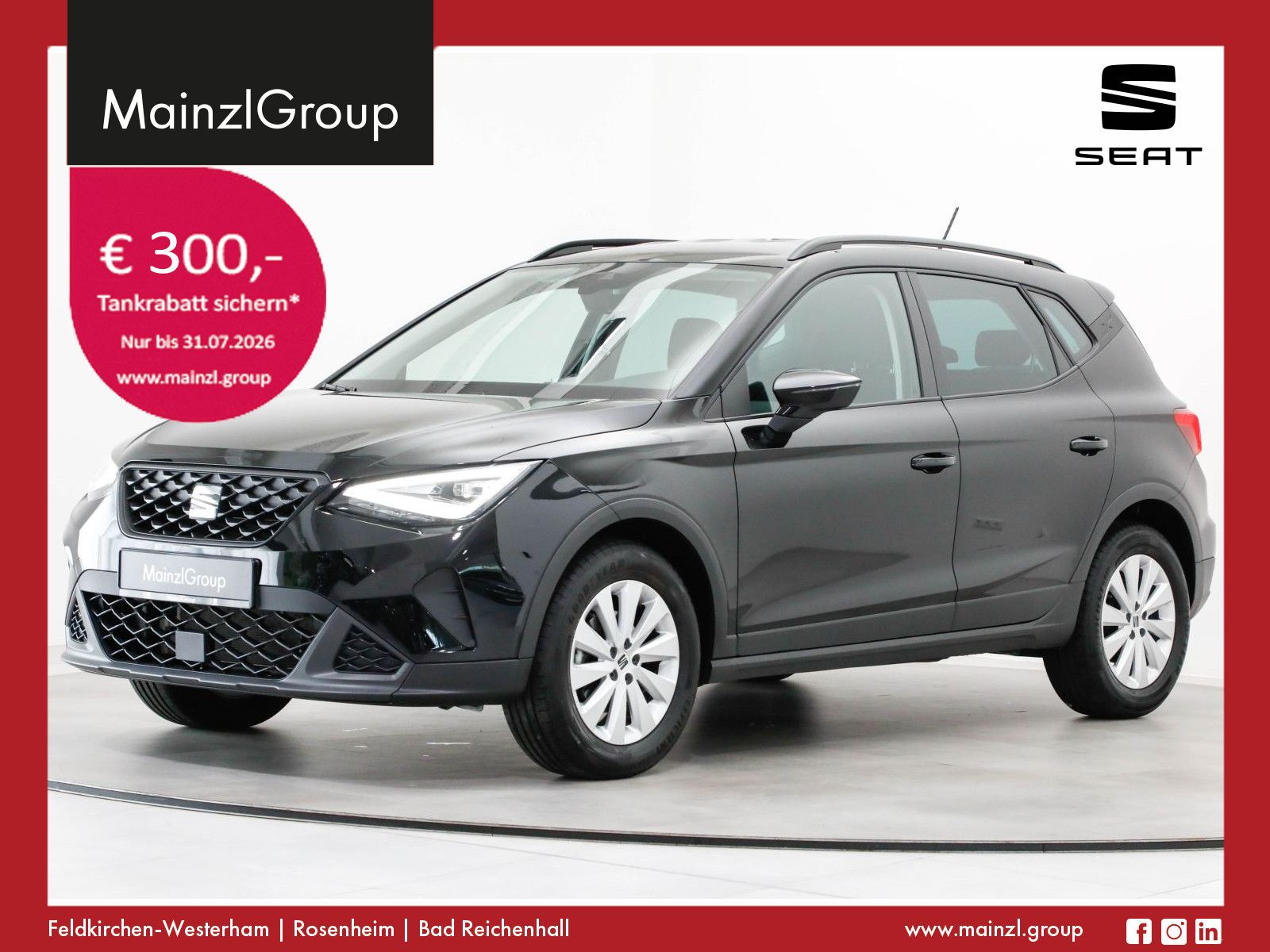 SEAT Arona 1.0 TSI Style SHZ PDC CarPlay Klima