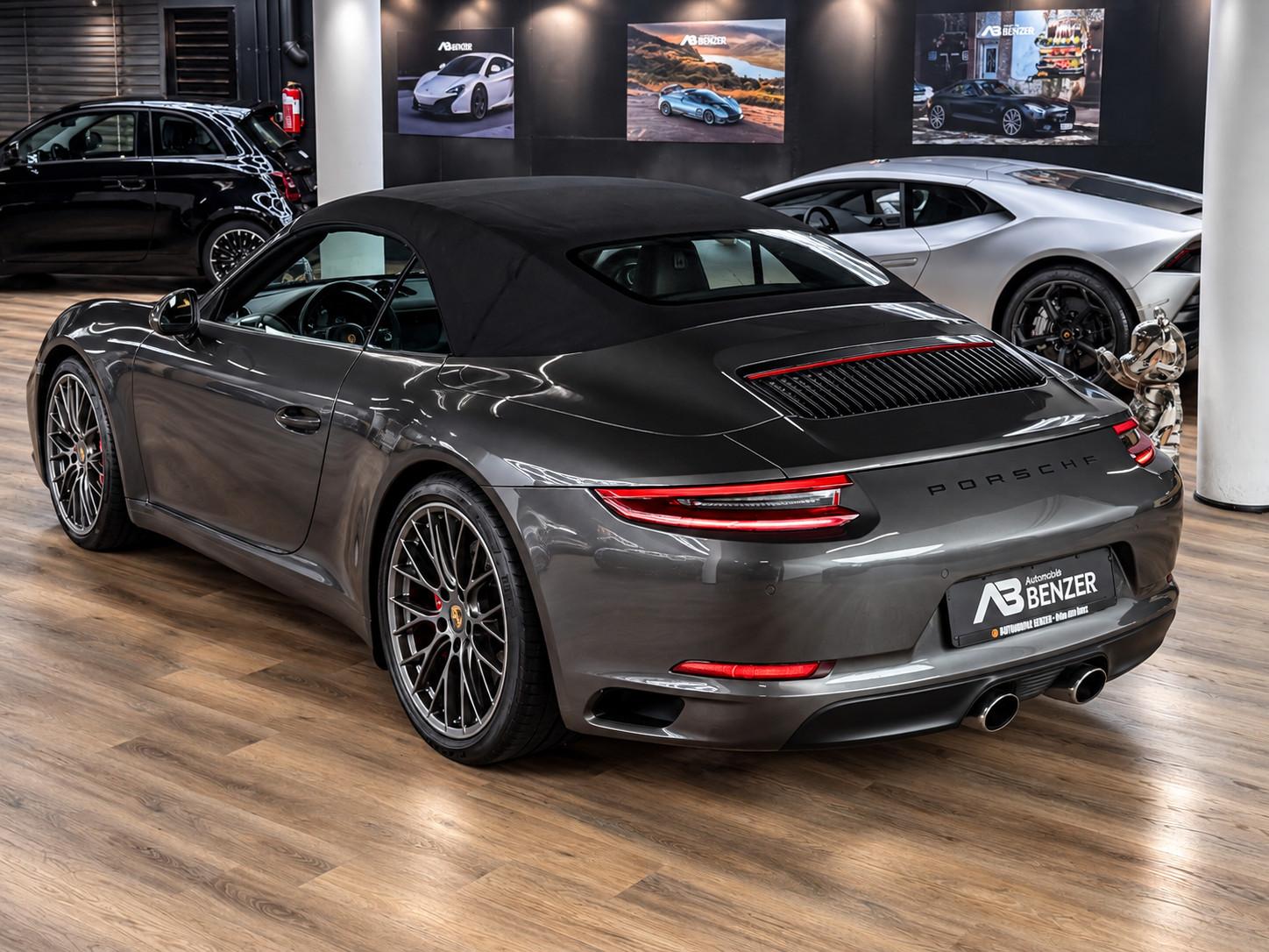 PORSCHE 911 991.2 CARRERA S CABRIOLET / CUIR / PACK SPORT CHRONO