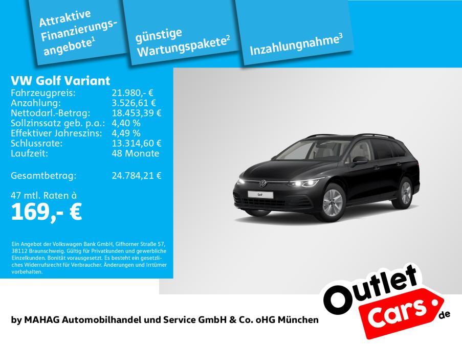 Volkswagen Golf VIII Variant Life 2.0 TDI IQ.Light Navi Par
