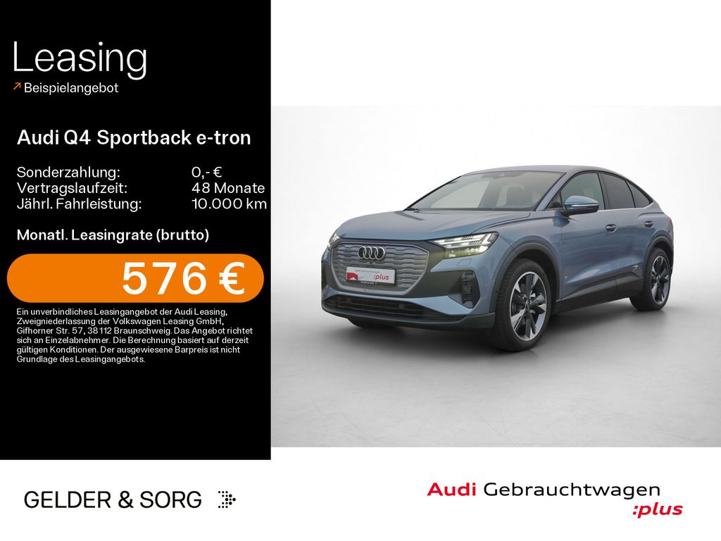 Audi Q4 Sportback 45 e-tron qu.S line 513 km/WLTP*HuD