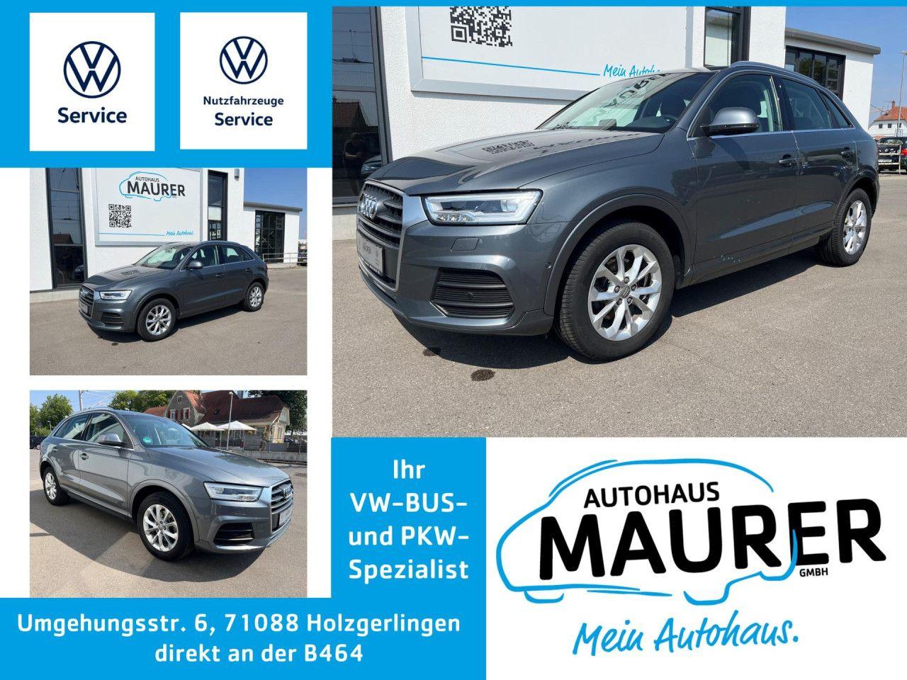 Audi Q3 2,0 TDI Quattro S-tronic AHK LED Kamera Navi