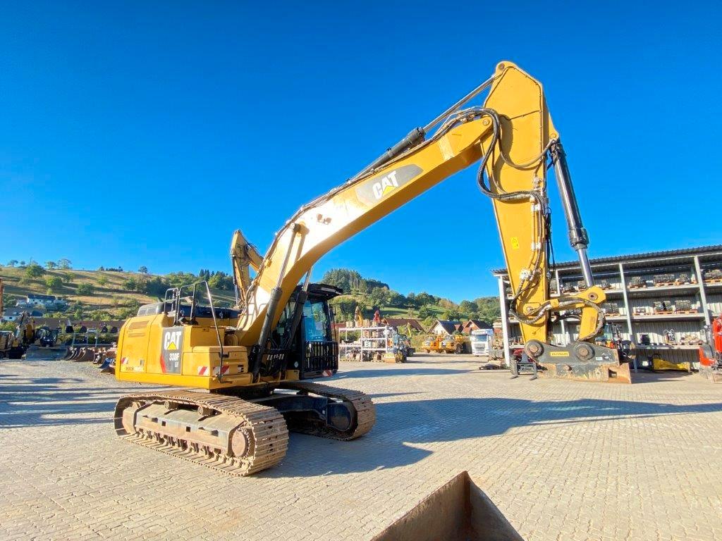 CAT 330FLN Mono-Ausleger OilQuick OQ80