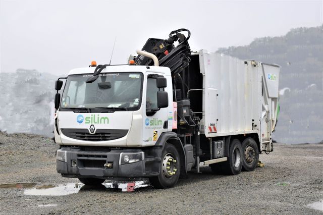 Renault Premium 320DXI*Müllwagen + HIAB 166E-3HIDUO/FUNK