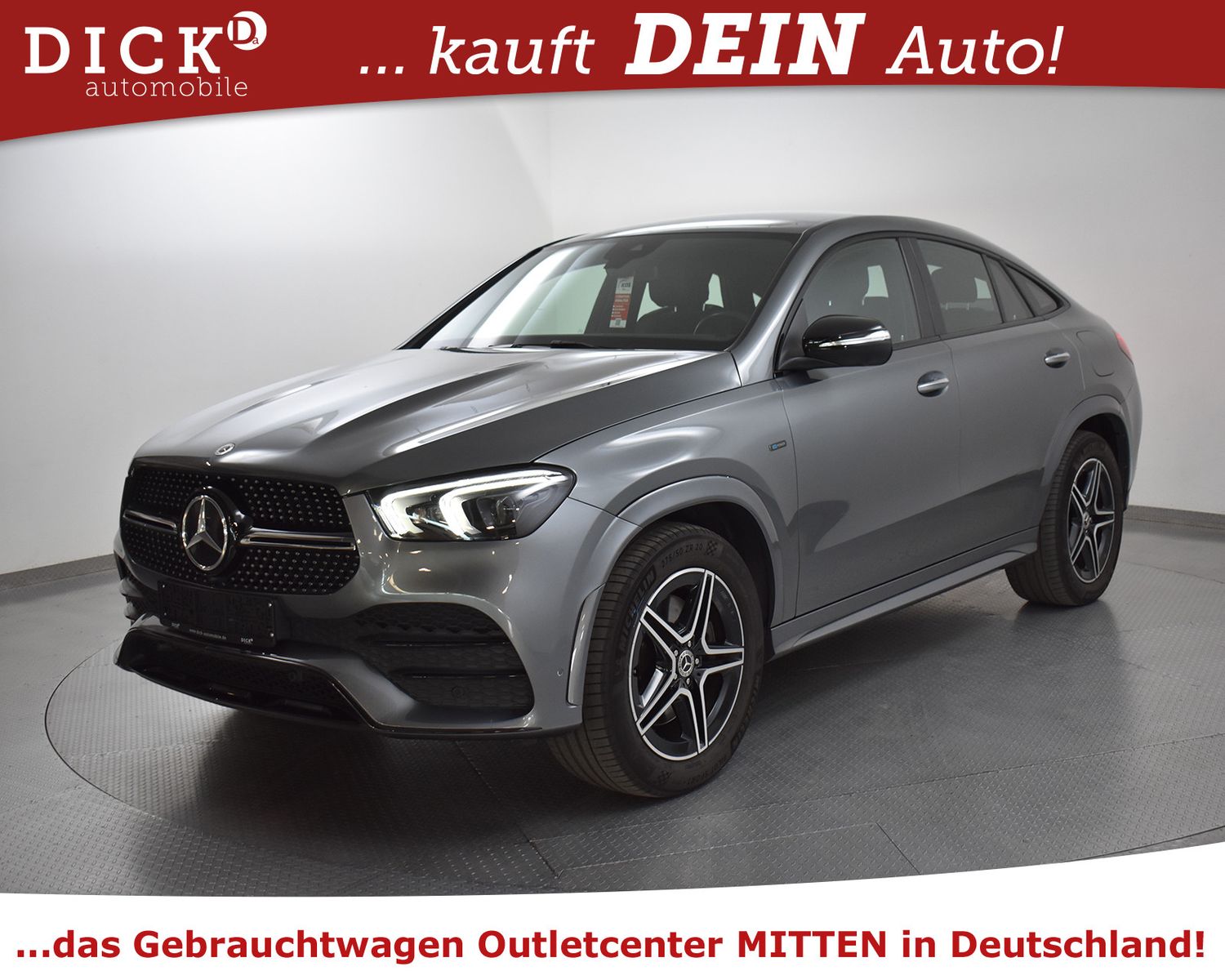 MERCEDES-BENZ GLE 350e 4M Coupe AMG Line NIGHT+MULTIB+AHK+360+ - Image 4