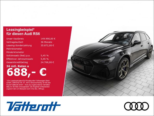 Audi RS6 Avant performance Keramic AHK HUD Laser Pano