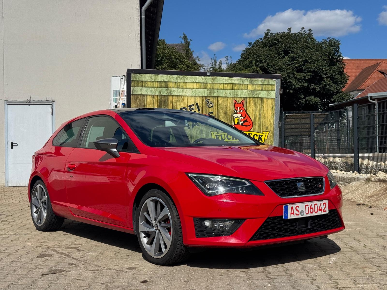 SEAT LEON SC FR 184CH - LED - GPS - ATTELAGE - RÉGULATEUR DE VITESSE - PACK SPORT - TOIT OUVRANT