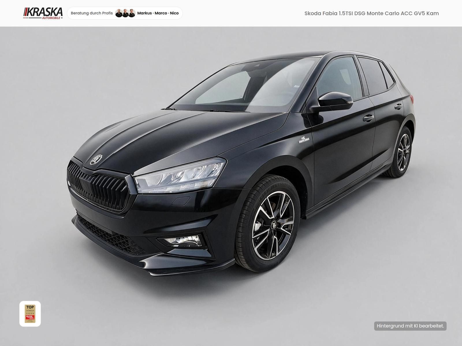 Skoda Fabia 1.5TSI DSG Monte Carlo ACC GV5 Kamera PDC