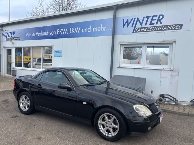 Mercedes-Benz SLK 200 Designo Leder blau/schwarz Autom. Klima