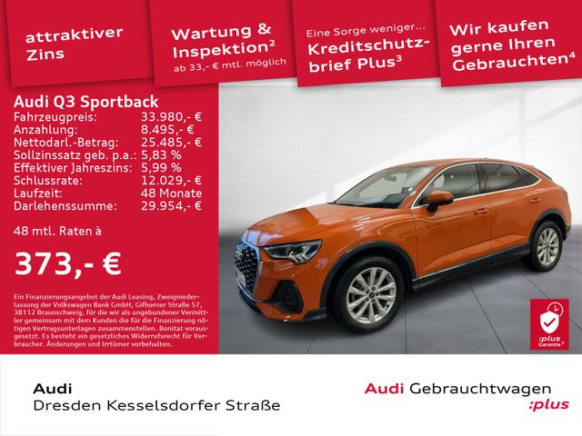 Audi Q3 Sportback 35 TDI Q. DAB Rückfahrkamera LED Na