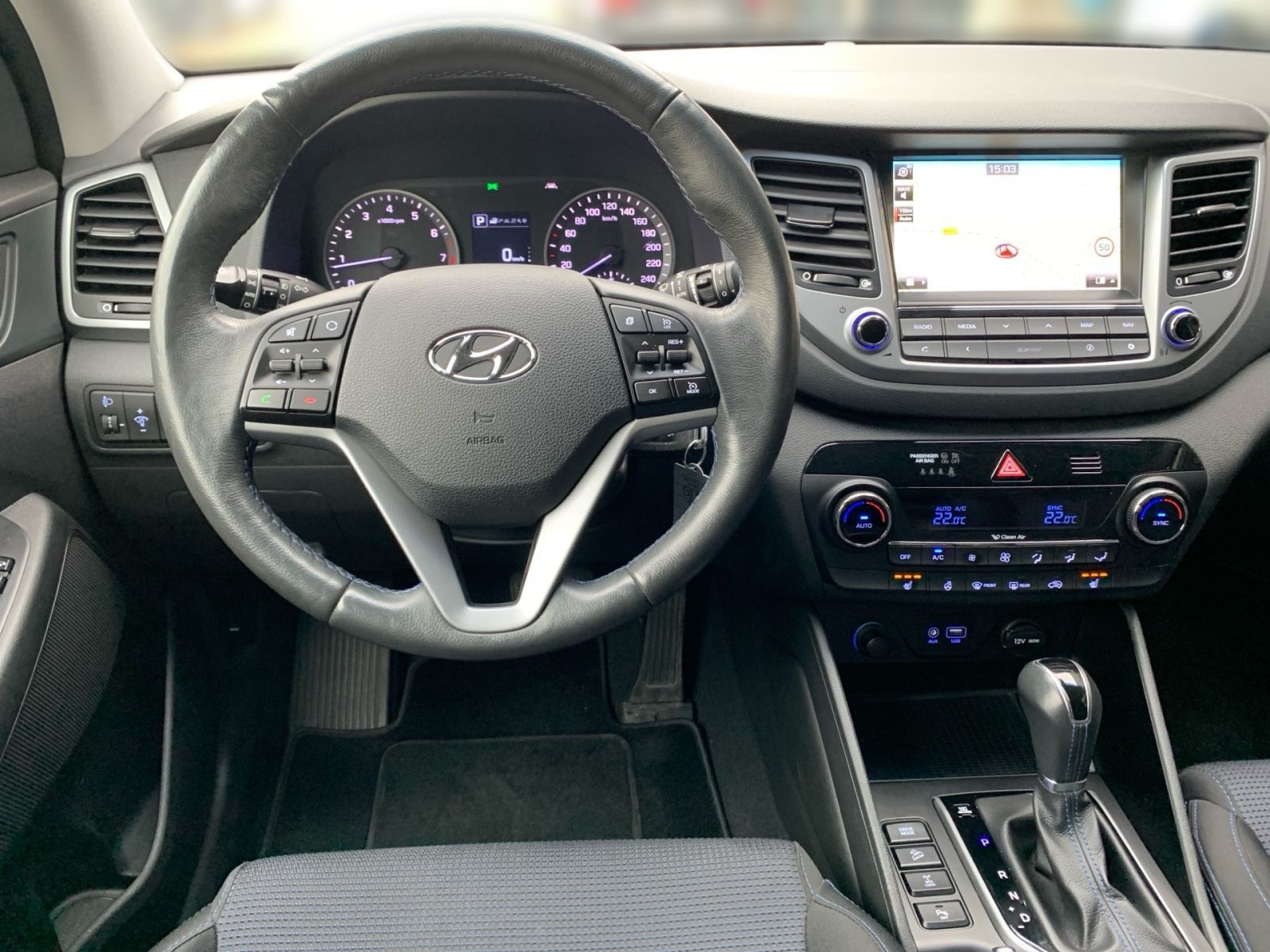 Fahrzeugabbildung Hyundai TUCSON 1.6 Turbo 7-DCT Advantage 4WD AHK