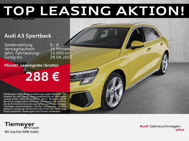 Audi A3 Sportback 40 TFSIe 2 x S LINE LM18 LED AHK SO