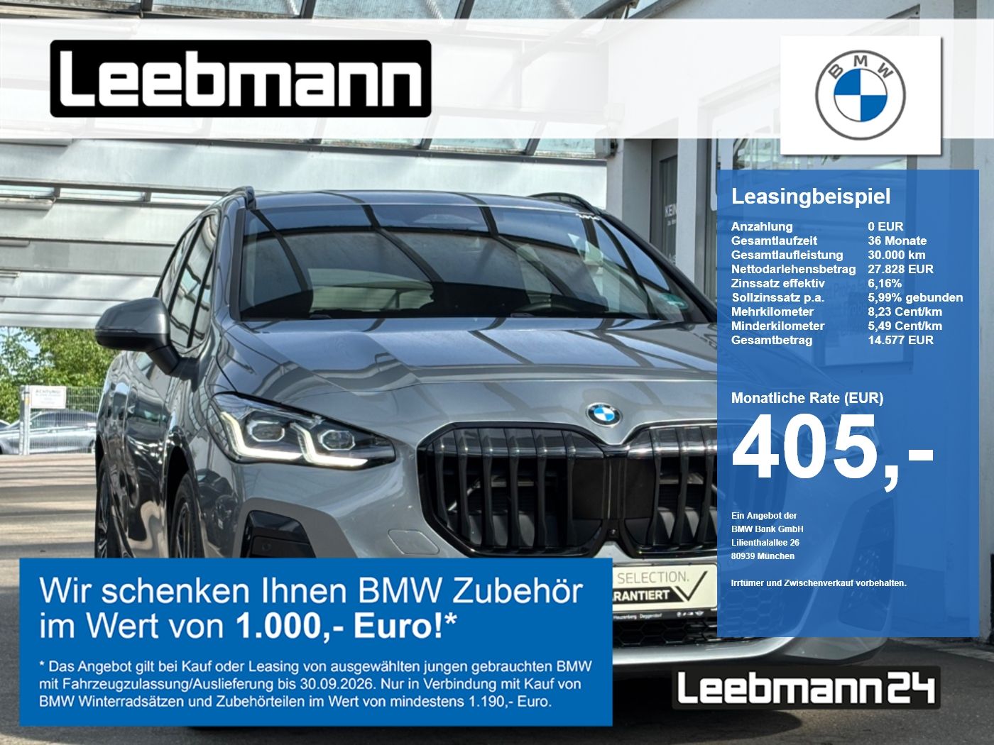 BMW 220i Active Tourer M-Sport 0,49% foto 1