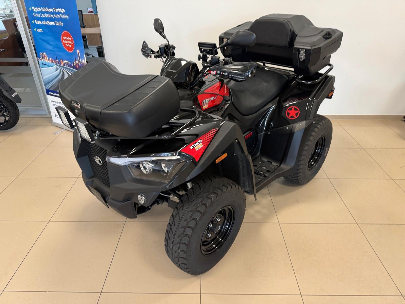 Kymco MXU 550 AWD *Zusatzscheinw./Griffhzg./Cases*