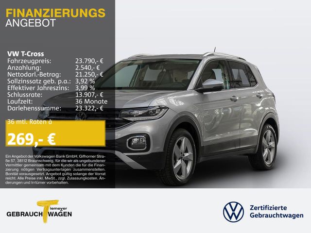 Volkswagen T-Cross 1.5 TSI DSG STYLE LED NAVI VIRTUAL AHK