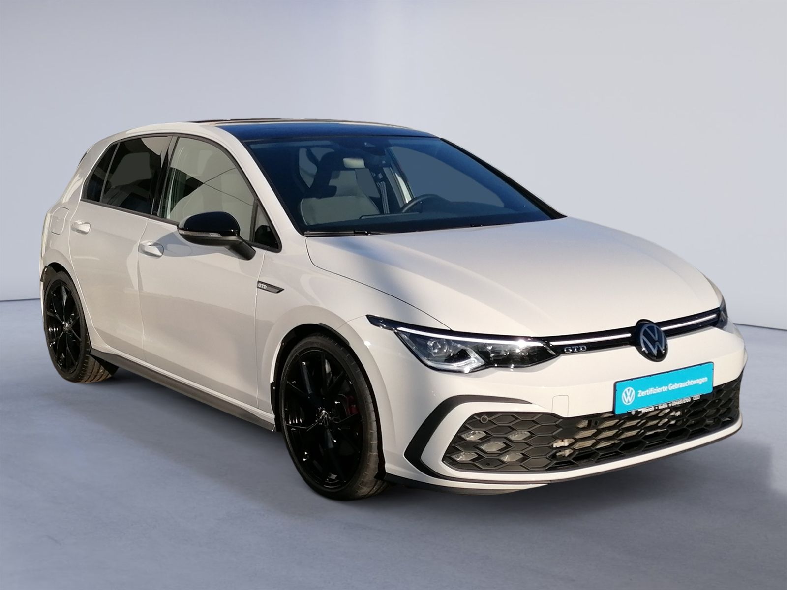 Golf VIII GTD 2.0 TDI DSG PANO+HARMAN+19"ALU