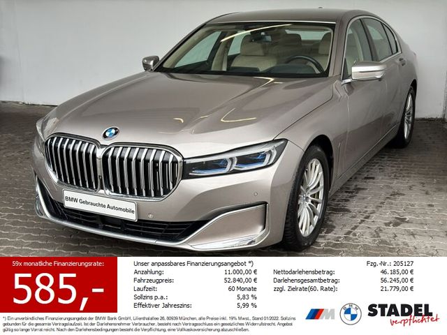 BMW 740d xDrive Lim. Navi.Laser.HuD.360°.ACC.Gestik