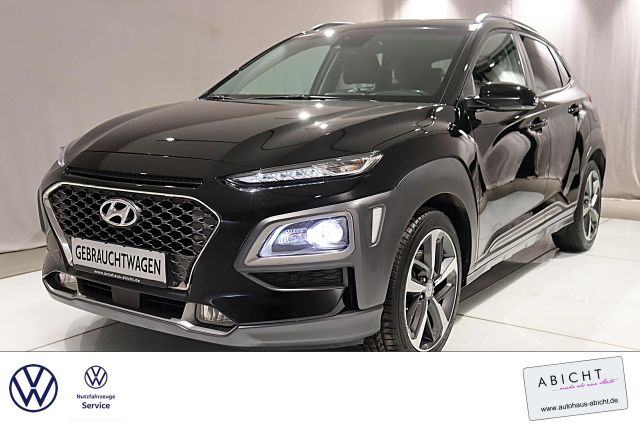 Kona 1.6T-GDi 4WD Premium LEDER LED TEMPOMAT SHZ