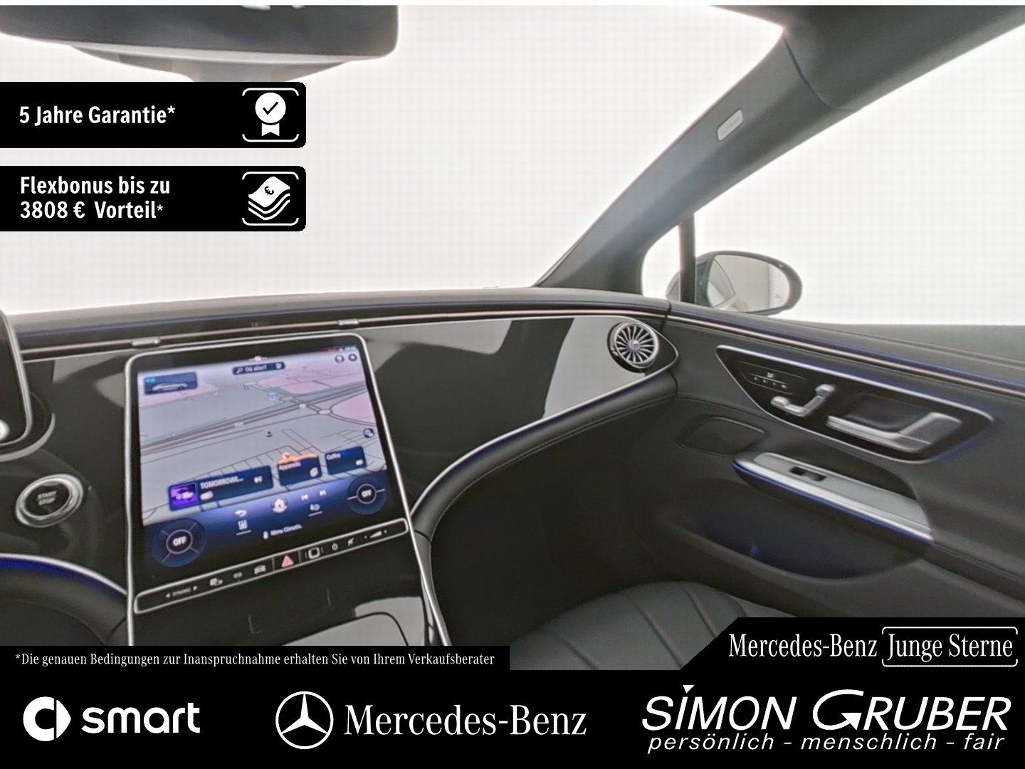 Fahrzeugabbildung Mercedes-Benz EQE 350+ Electric Art Int/Ext Ambi Memory LED
