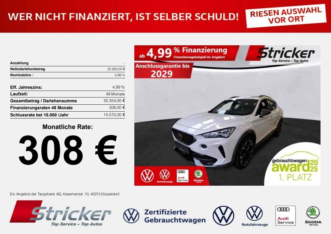Cupra Formentor VZ 2.0TSI DSG 308,-ohne Anzahlung Navi