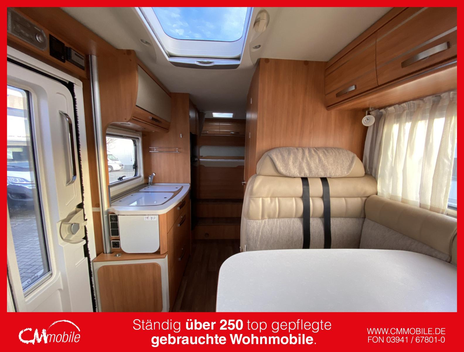 HYMER / ERIBA / HYMERCAR Exsis i 524 - Hub&Festbett - Garage -