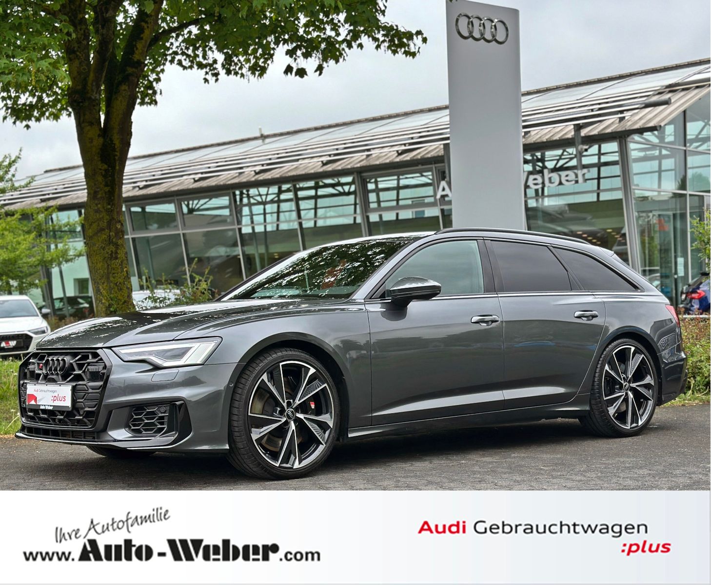 AUDI S6 Avant TDI qu BLACK AHK MATRIX MEMORY B&amp;O 21"