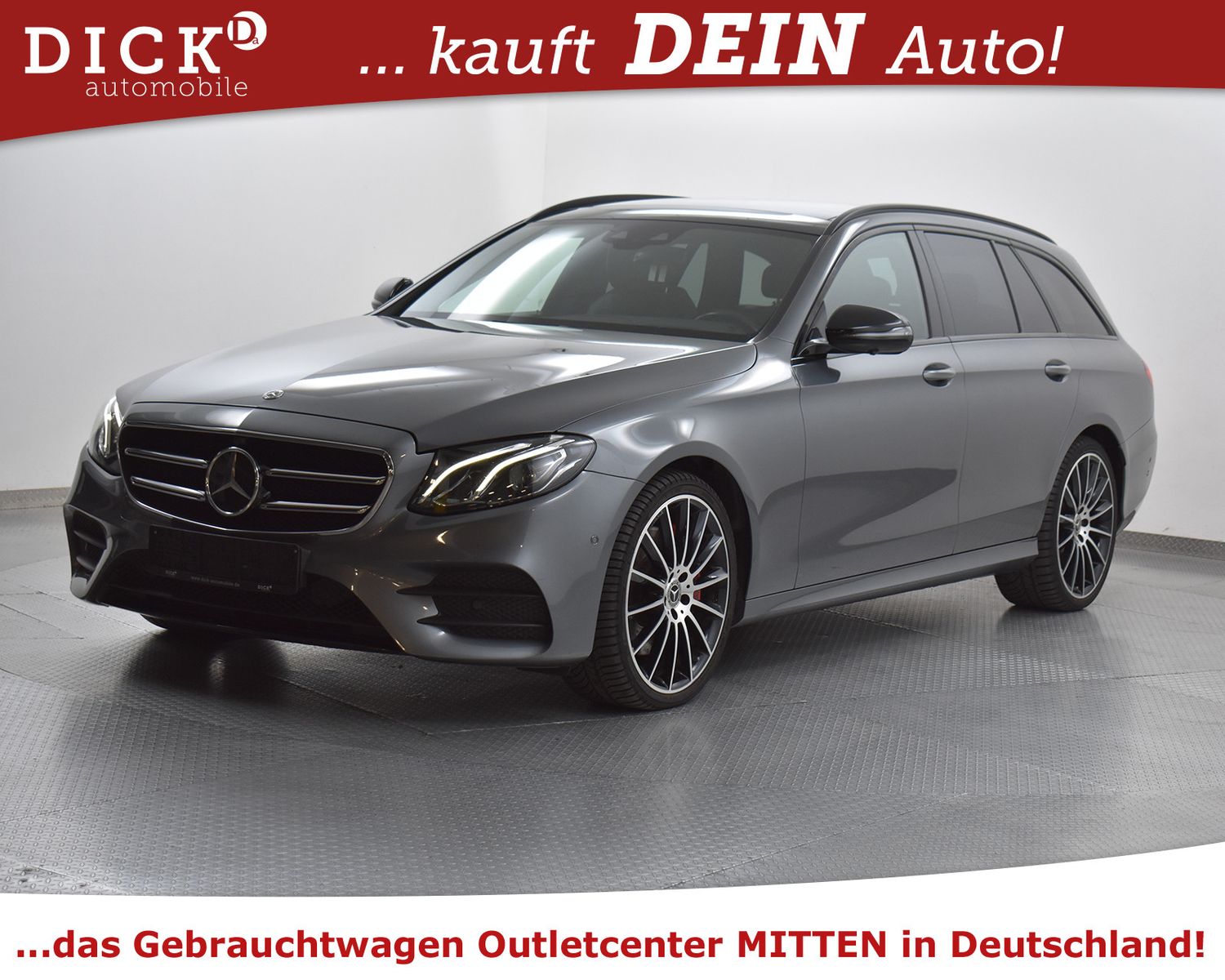 MERCEDES-BENZ E400d T 4M 2X AMG Line NIGHT+PANO+WIDESC+KAM+20" - Image 2