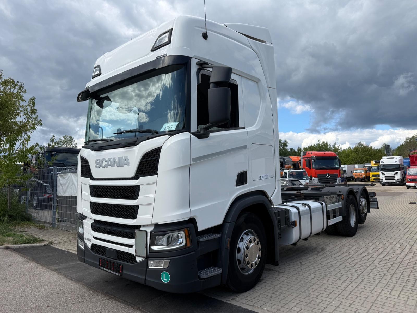 Scania R450 BDF 6x2*4/LENKACHSE/Standklima/2xTank