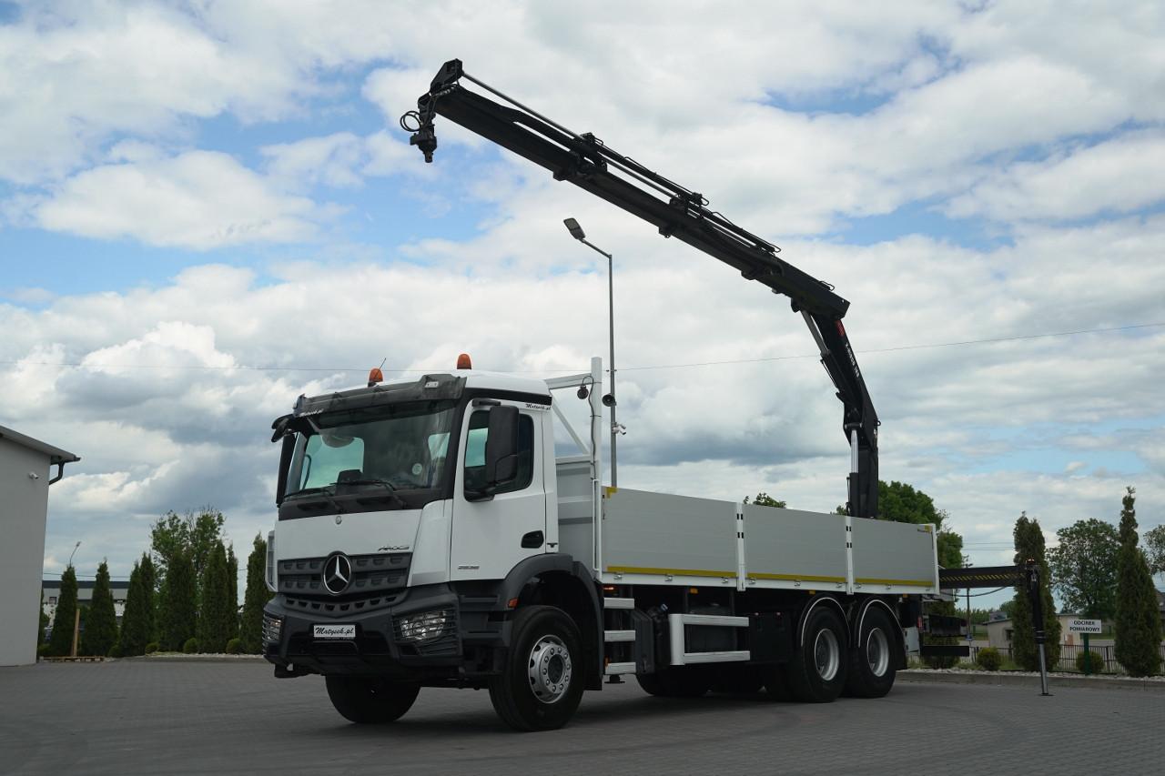 Mercedes-Benz AROCS 2636 / 6x4 / SKRZYNIOWY 7 ,6 M + HDS HIAB