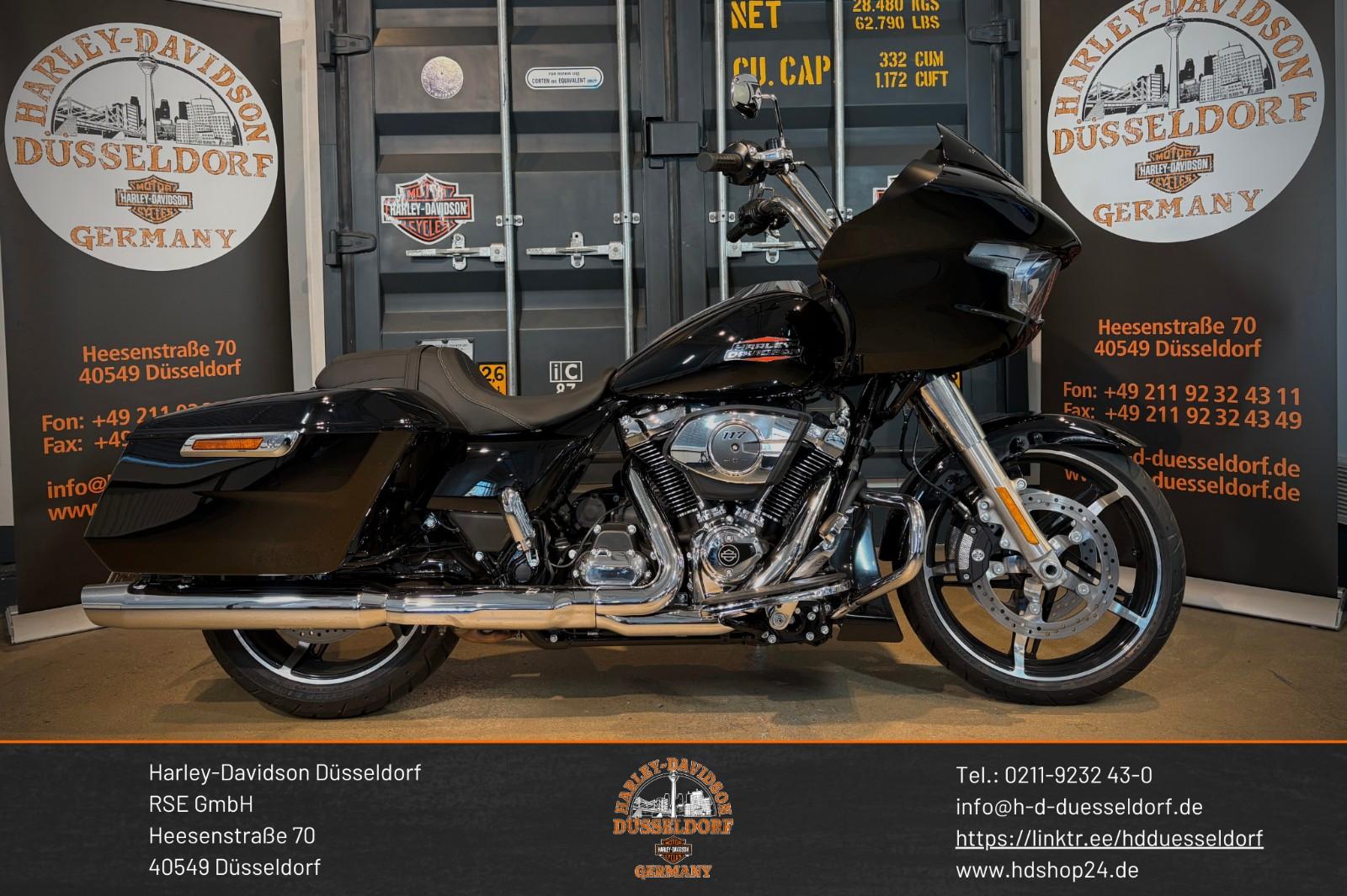 Harley-Davidson FLTRX Road Glide 117-2025-V.Black-Chrome-TOP!