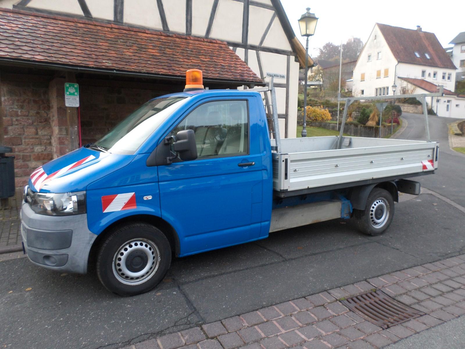 Volkswagen T5 Pritsche lang Tieflader 4Motion Klima AHK 1 h