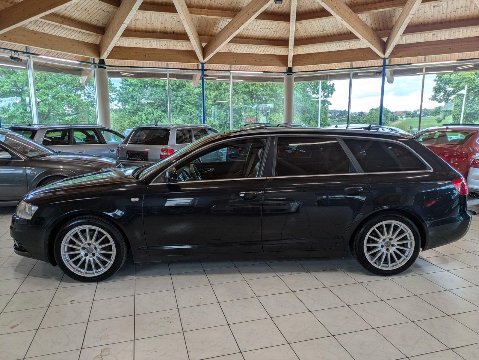 AUDI A6 AVANT 3.2 FSI QUATTRO 256ch S LINE - CUIR - SUSPENSION PNEUMATIQUE - BOSE - TOIT PANORAMIQUE - CHAÎNE NEUVE