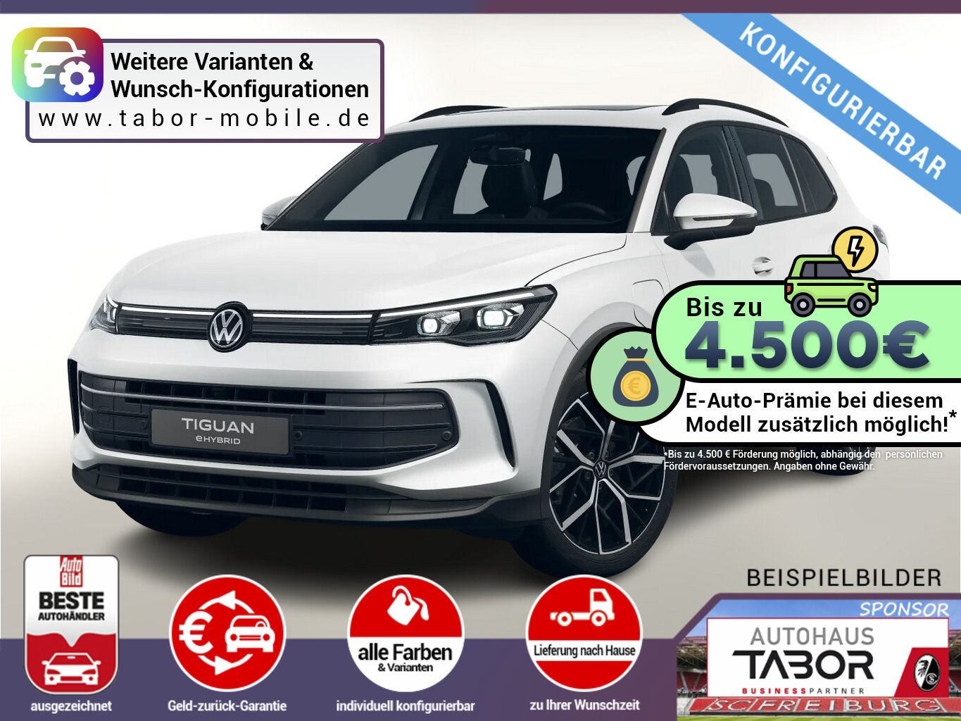 Volkswagen Tiguan 204 eHybrid LED+ IQ.Drive SHZ UVP-31%*