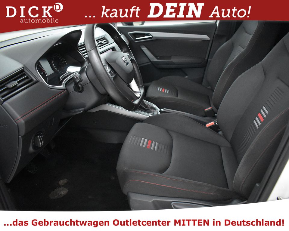SEAT Arona 1.5 TSI FR Sport NAVI+KAMER+LED+AFH+SHZ+17