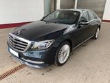 Mercedes-Benz S 560 4M AHK/ Fahrass/ Pano/ HUD/  360°/ Mbeam - blaue Mercedes-Benz S 560