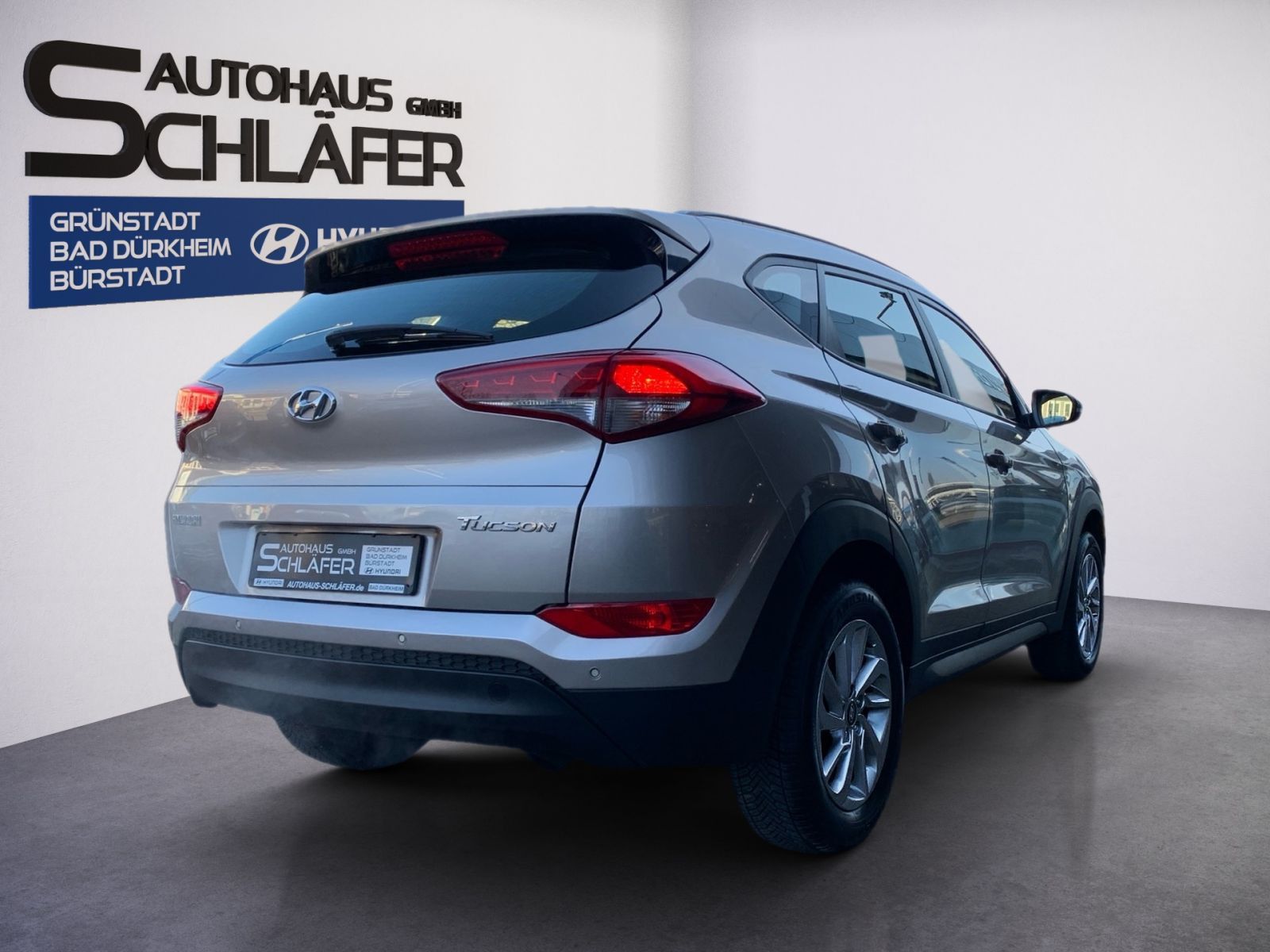 Fahrzeugabbildung Hyundai TUCSON blue Trend Sitzheizung Allwetter