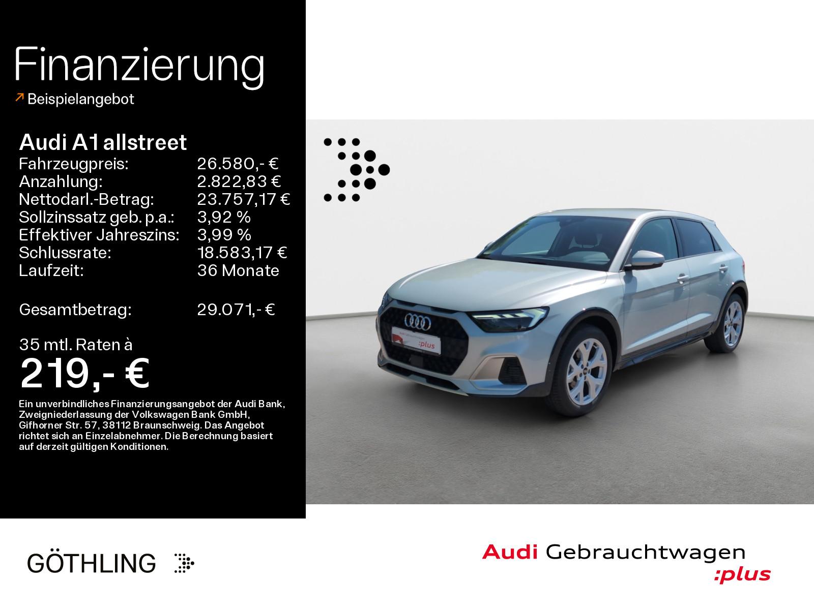 Audi A1 allstreet 35 TFSI S tro*LED*Virtual*Navi+*Spo