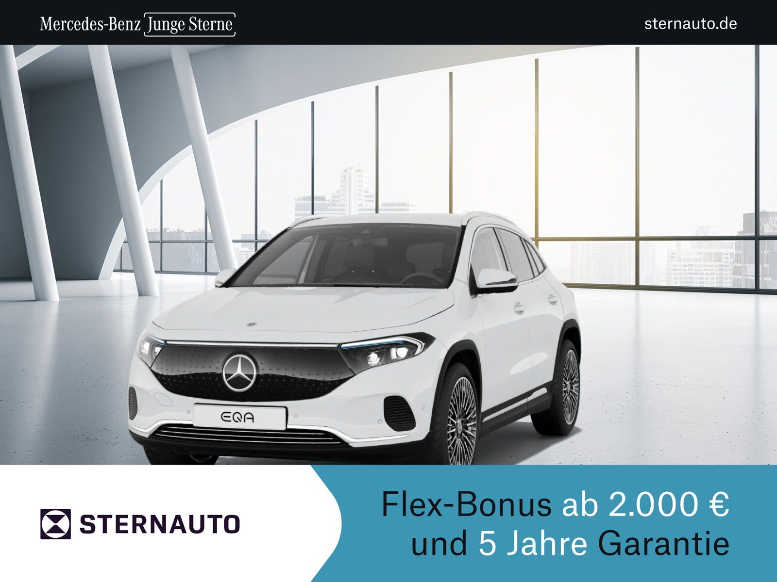 Mercedes-Benz EQA 300 4M Progressive LED RüCam Park- Spur Assi