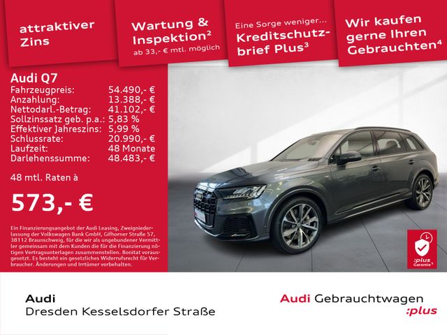 Audi Q7 SUV 55 TFSIe Q. S-Line AHZV Pano LED Navi