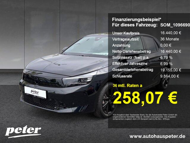 Opel Corsa F 1.2 GS +Allwetter+Rückfahrkamera+SHZ+