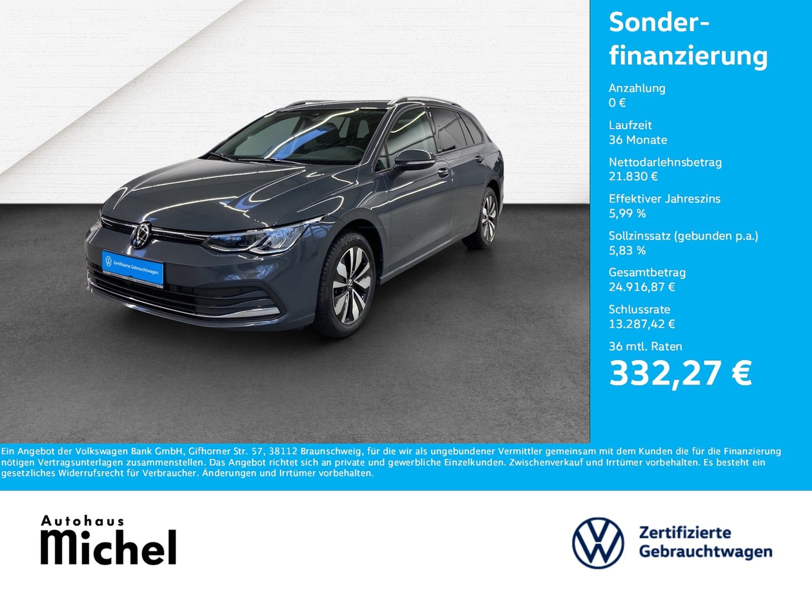 Volkswagen Golf 8 Variant TDI DSG Move LED ACC Navi foto 2