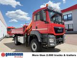 MAN TGS 18.400 4x4 BB, Navi, Kran Atlas 120.2E-A3L, - Offers matching your search criteria