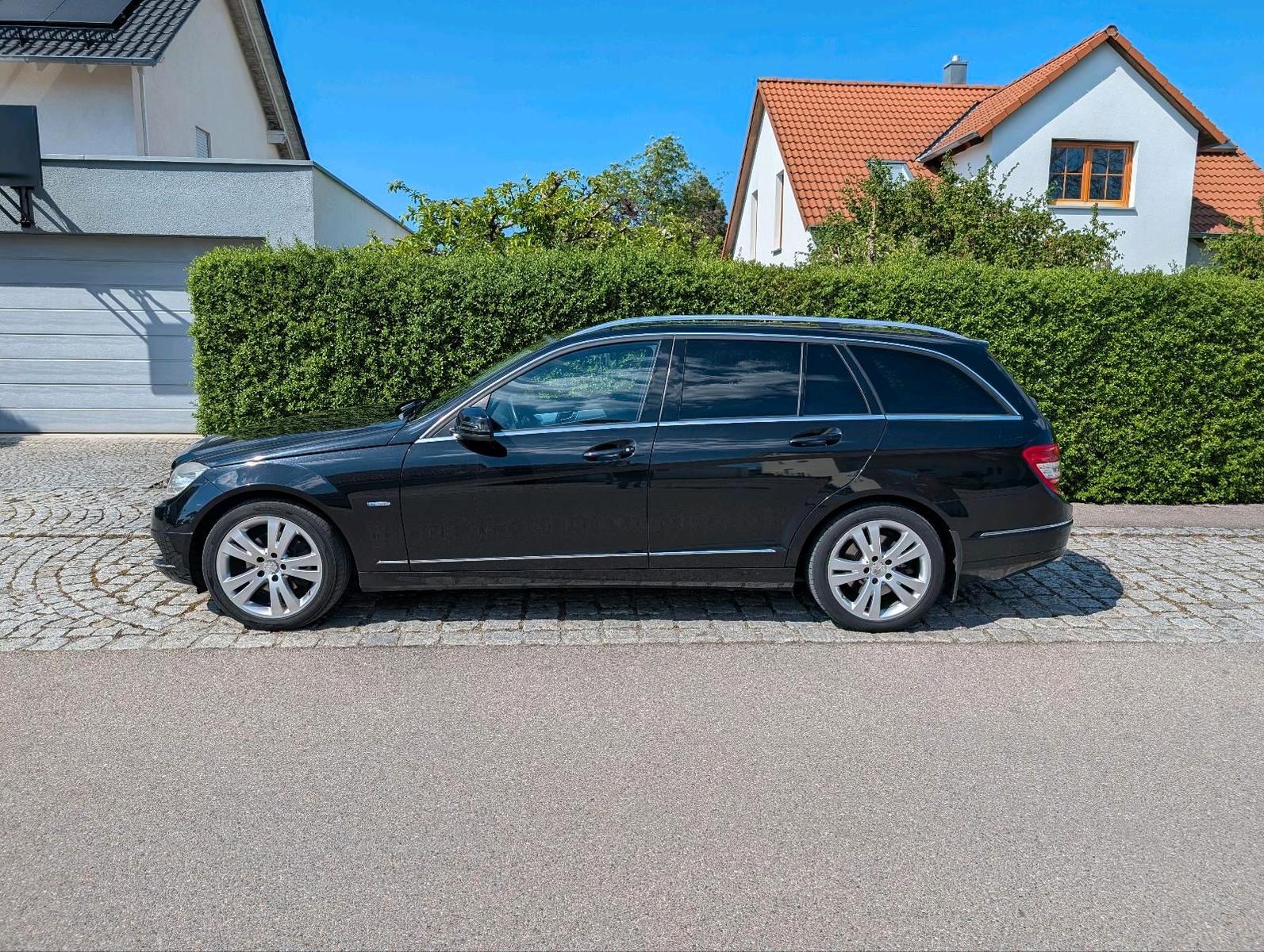 Mercedes-Benz C250 2010 — rear view
