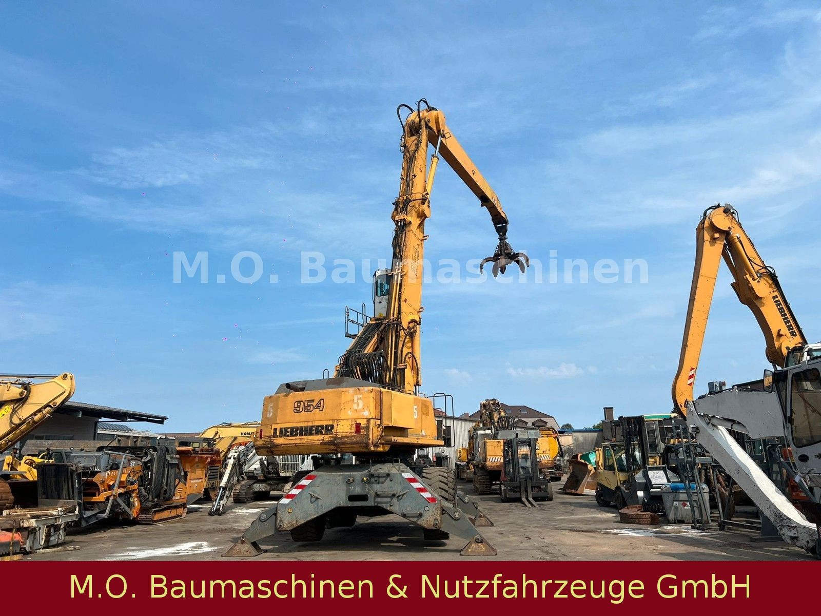 Fahrzeugabbildung Liebherr A954B Litronic / Hochf. Kabine /