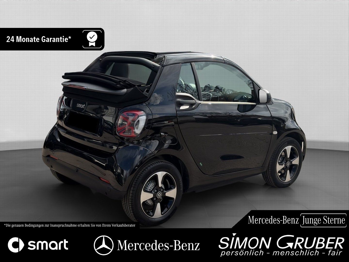 Fahrzeugabbildung Smart Smart ForTwo EQ Cabrio Exclusive LED 22KW Kamera